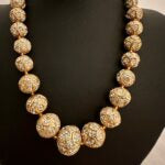 Zircon studded maala